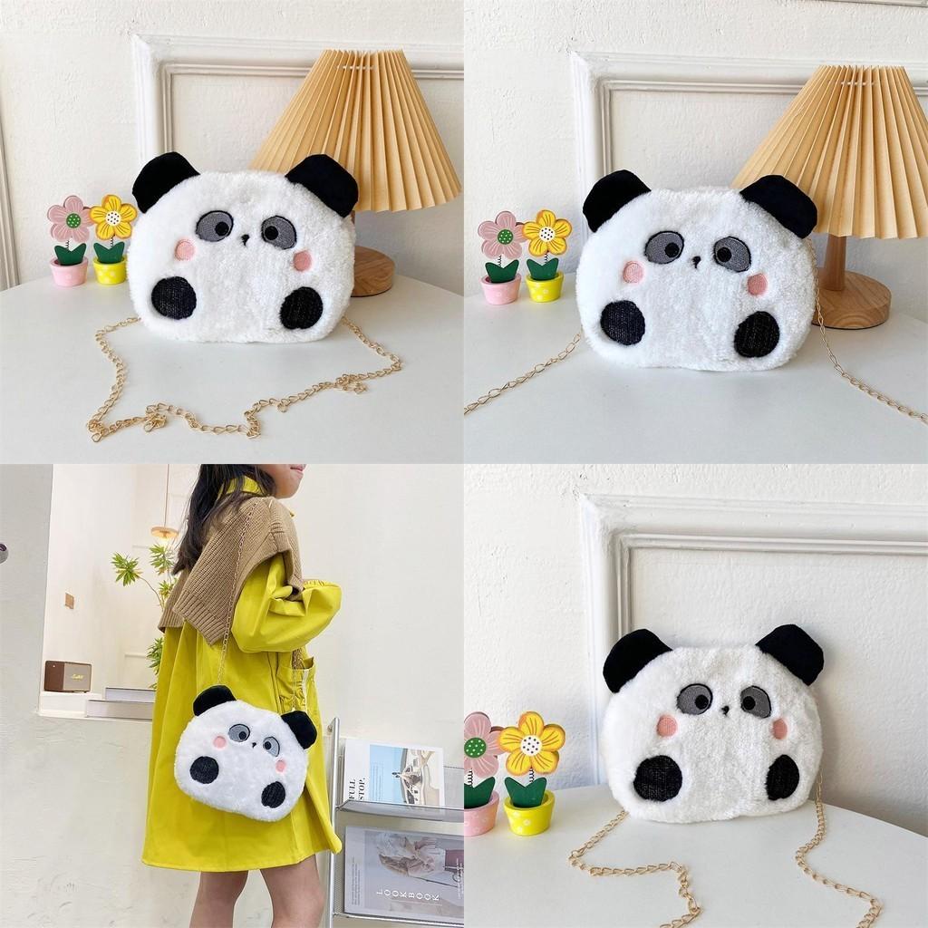 Adorable 2023 Plush Panda Chain Crossbody Bag For Girls Lightweight And Breathable