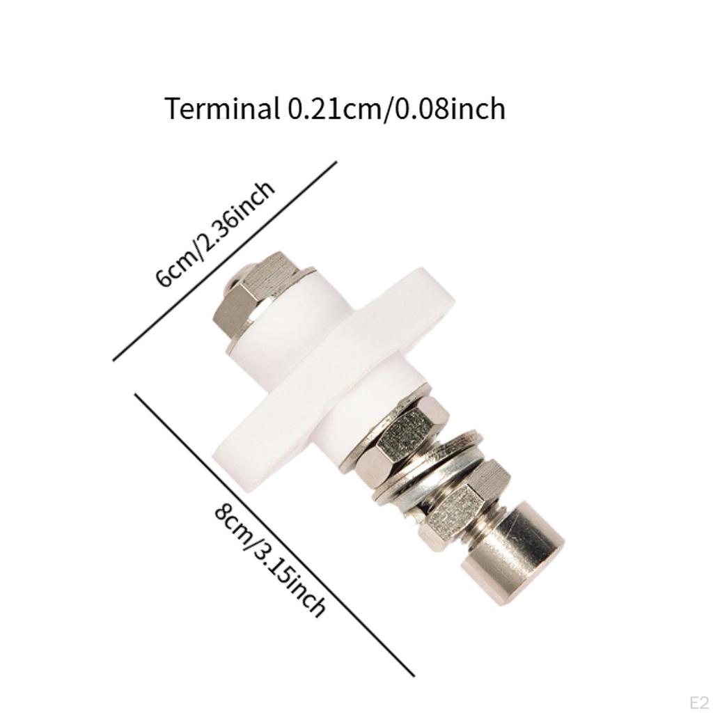 Terminal Block for Electric Kilns Copper Replacement Detachable Crafting Supplies Porcelain Pottery