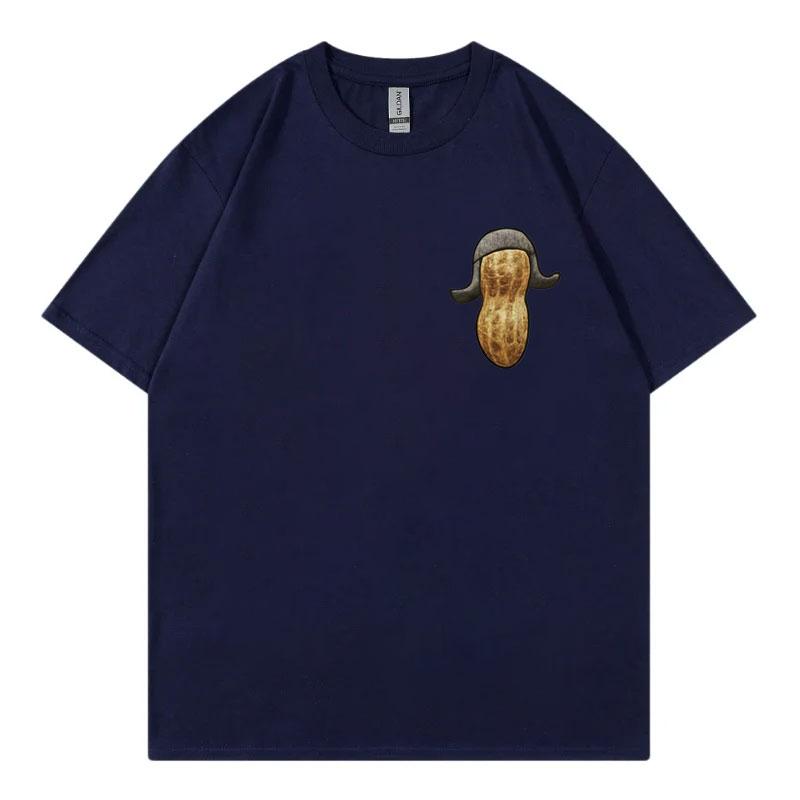 The Burnt Peanut Funny Meme Tshirt Men Women Clothing High Quality Fashion Tshirts Summer Casual Cotton Short Sleeve T Shirts