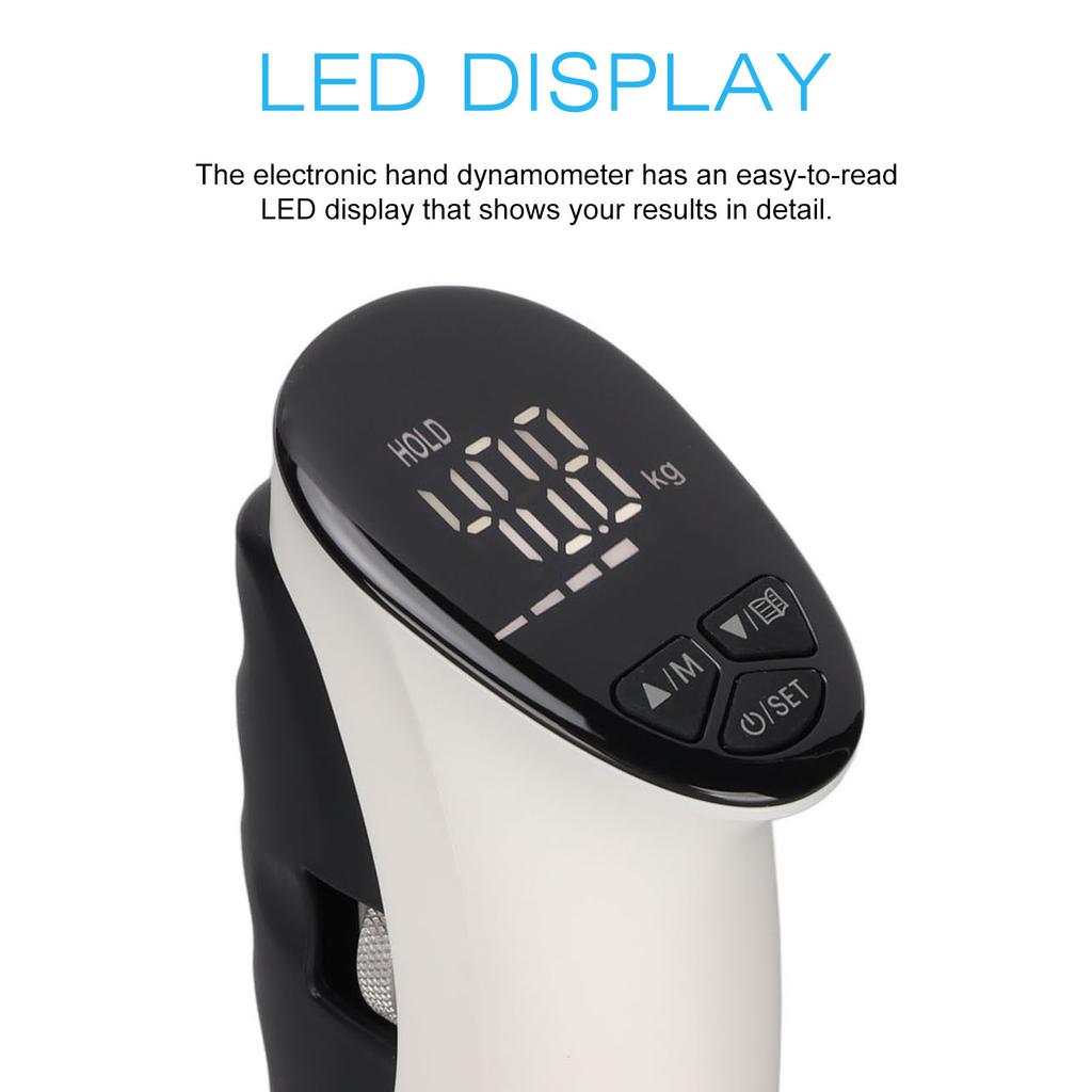 Digital Hand Dynamometer Grip Strength Measurement Meter Electronic Hand Grip Strengthener Max Grip