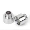 Stainless Steel Tube Extension Pipe Silver 10-60mm Bathroom Accessories Fittings for Water Pipes for Plumbing System