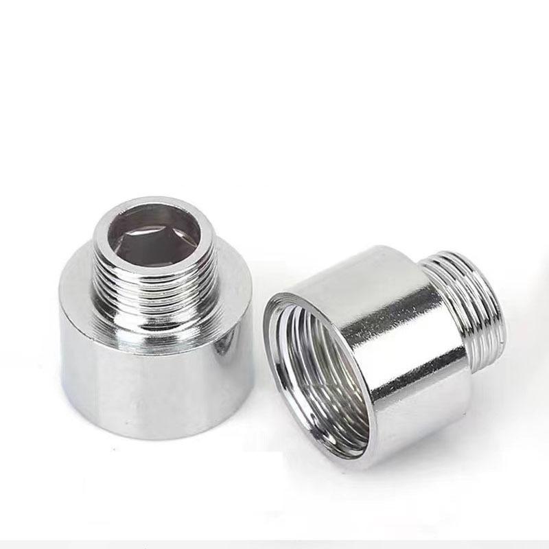 Stainless Steel Tube Extension Pipe Silver 10-60mm Bathroom Accessories Fittings for Water Pipes for Plumbing System