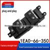 1EA0-66-350 Compatible with FAW Besturn T77: Driver's Side One-Touch Up/Down Power Window Switch