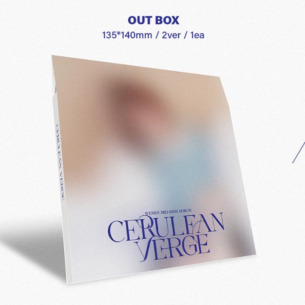Vorbestellung WENDY 3. Mini-Album Cerulean Verge Digipack-Version