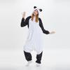 Women Flannel Cartoon Animal One-Piece Pajamas  Keep Warm Pajamas