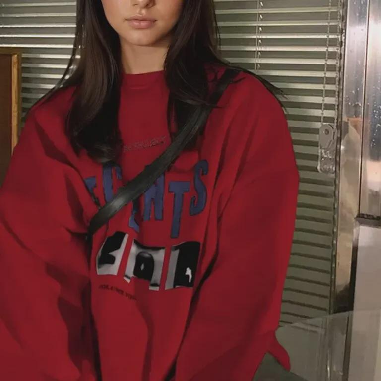 Vintage Round Neck Long Sleeve Loose Plush Sweater for Women - Fall/Winter Casual Korean Style