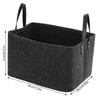 Organizer-Tasche Filz Tragbarer Korb Stoff Aufbewahrungstasche Schlafzimmer Organizer Bin Auto Kofferraumkorb