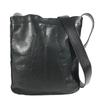 Toudu Pochette Bag Crossbody Shoulder Bag Leather Black