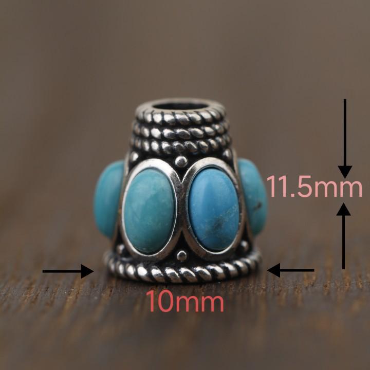 108-Bead Red Sandalwood & Passion Fruit Seed Silver Vajra Stupa Buddha Head Accessory