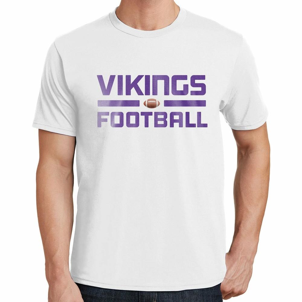 Футболка Vikings Football Спортивная команда 03293 4XL