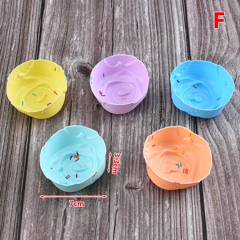 5pcs/Set Silicone Cake Mold Muffin Cupcake Baking Molds DIY Cake Decorating Tool