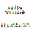 48pcs Super Mario Bros Luigi Action Figures Set Cake Decor Ornaments No Toxic No Fading