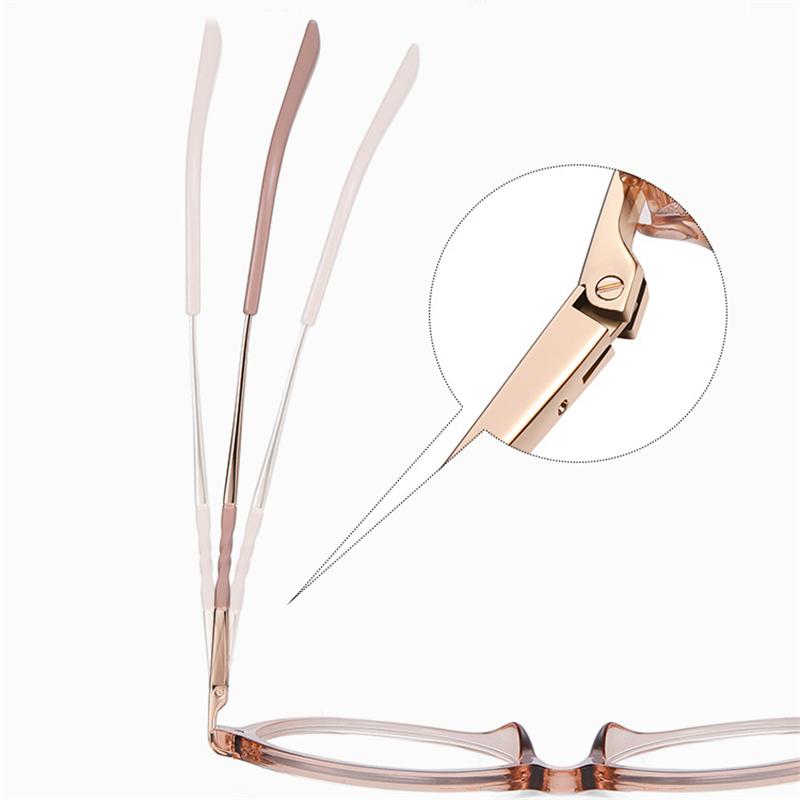 Diopter 0 -0.5 -0.75 To -6.0 Women Round Short-Sight Prescription Spectacles Frame Blue Light Blocker Student Myopes Lunettes