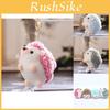 Small Hedgehog Plush Keychain Adorable Soft Stuffed Animal Doll Kids Gift