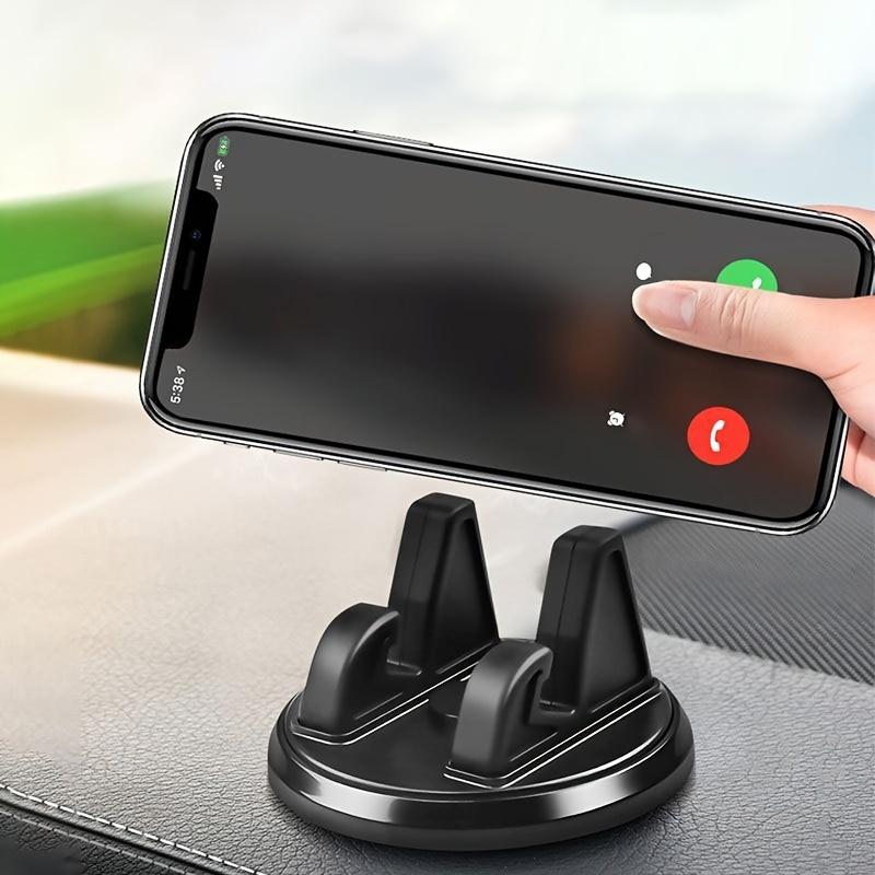 Car Mount Non-Slip 360° Rotatable ABS Dashboard Mount Adjustable Car Phone Holder for GPS and Mobile Devices,Adjustable Phone Stand