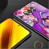 Case For Xiaomi Mi Poco X3 NFC X4 Pro F3 F4 GT M4 M3 F1 C40 11 Lite 11T Soft Silicone Funda Phone Cover Diamond Flower Butterfly