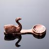 Essstäbchenhalter Schwanenform Essstäbchen Edelstahl Besteckhalter Rostfrei Esstisch-Organizer Küche Heimdekoration