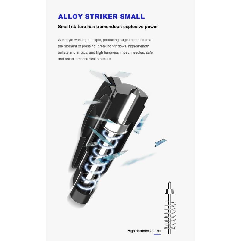 2-in-1 Car Tools Car Safety Hammer Window Breake Life Saving Seat Belt Cutter For Subaru Impreza STI Forester Outback XV Crosstrek Legacy WRX