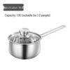 ZISIZ Stainless Steel Soup & Milk Pot