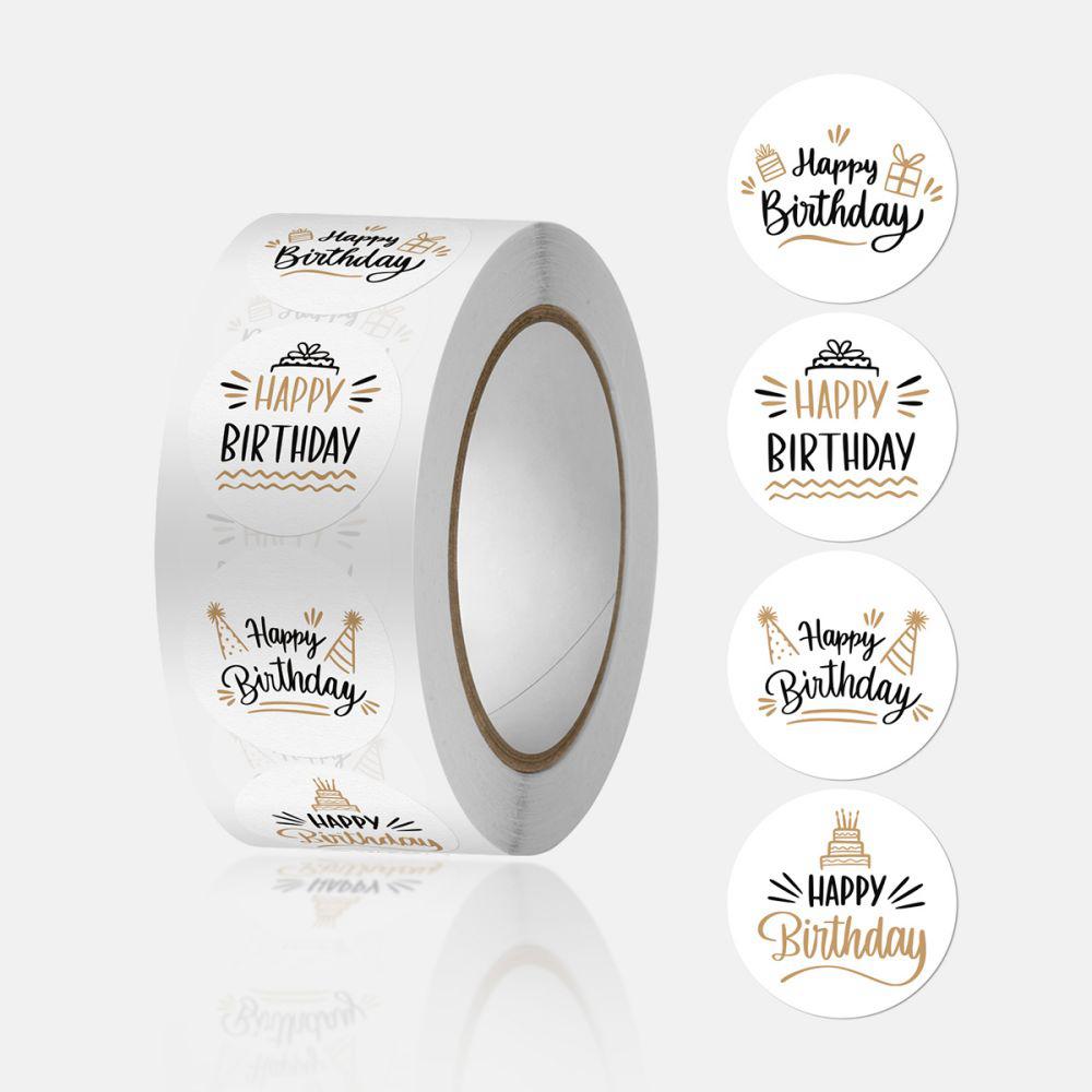 Custom Items Custom Label Sticker Happy Birthday Scrapbooking & Stamping X080