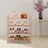 4-Tier Shoe Rack, Open Shoe Storage Rack, Shoe Storage Organizer for Entryway, Hallway and Closet