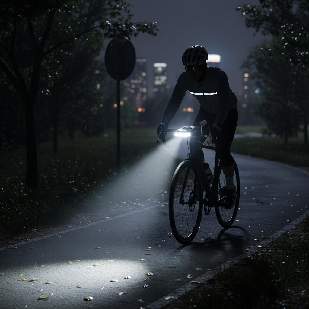 Daytime Running Light For Road And Mountain Bikes High-Brightness Led Safety Warning Light With USB C Charging