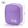 Portable Shockproof Digital Storage Bag Travel Organizer for Power Bank Data Cable Charger Earphone Multi‑Purpose Cosmetic Pouch