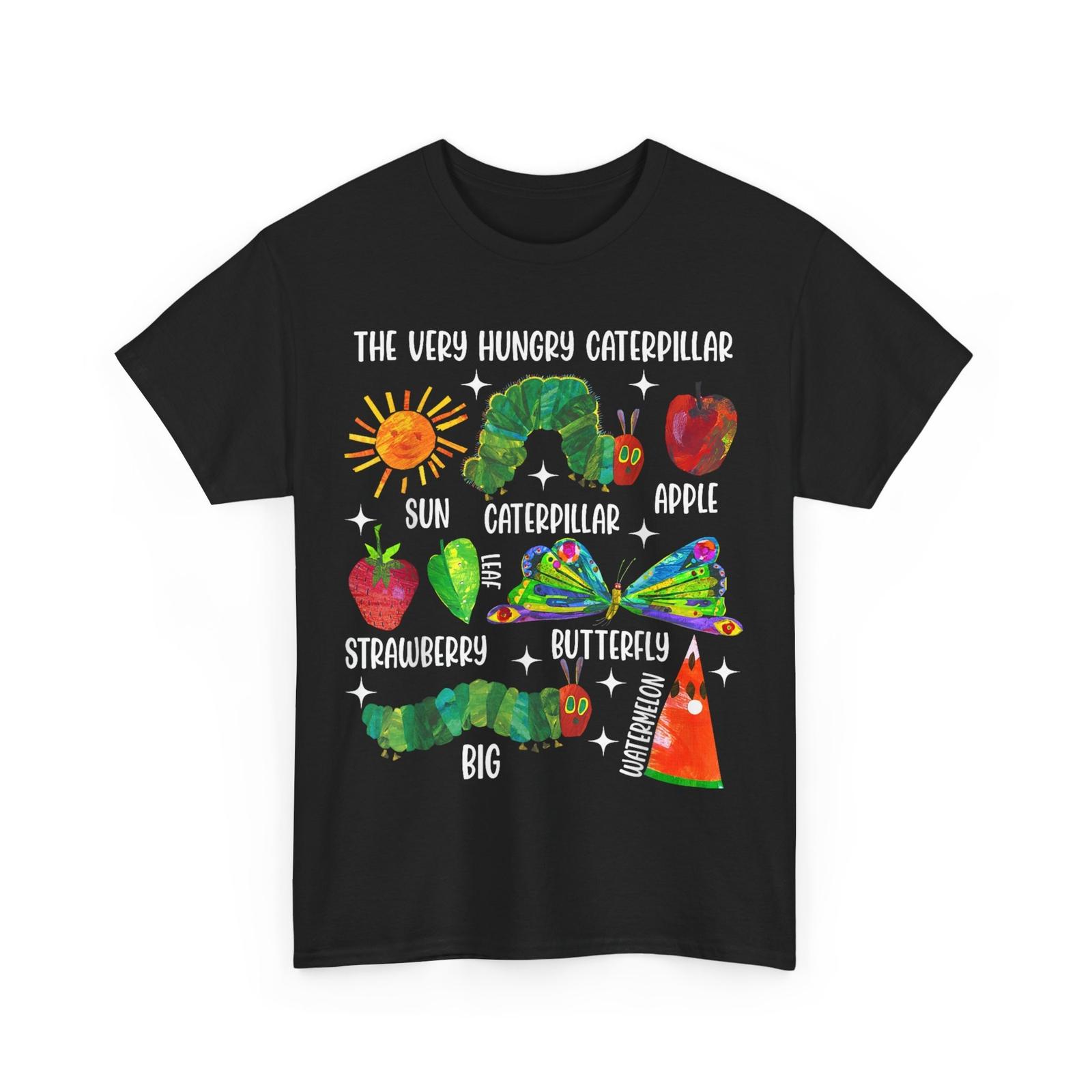 Hungry Caterpillar Teacher Back To School Cute T-shirt M