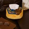 Chocolate Frogs Tissue Box Plush Potters Tissue Storage Boxs Embroidery Tissue Case Napkin Holder Cartoon Home Desktop Decor