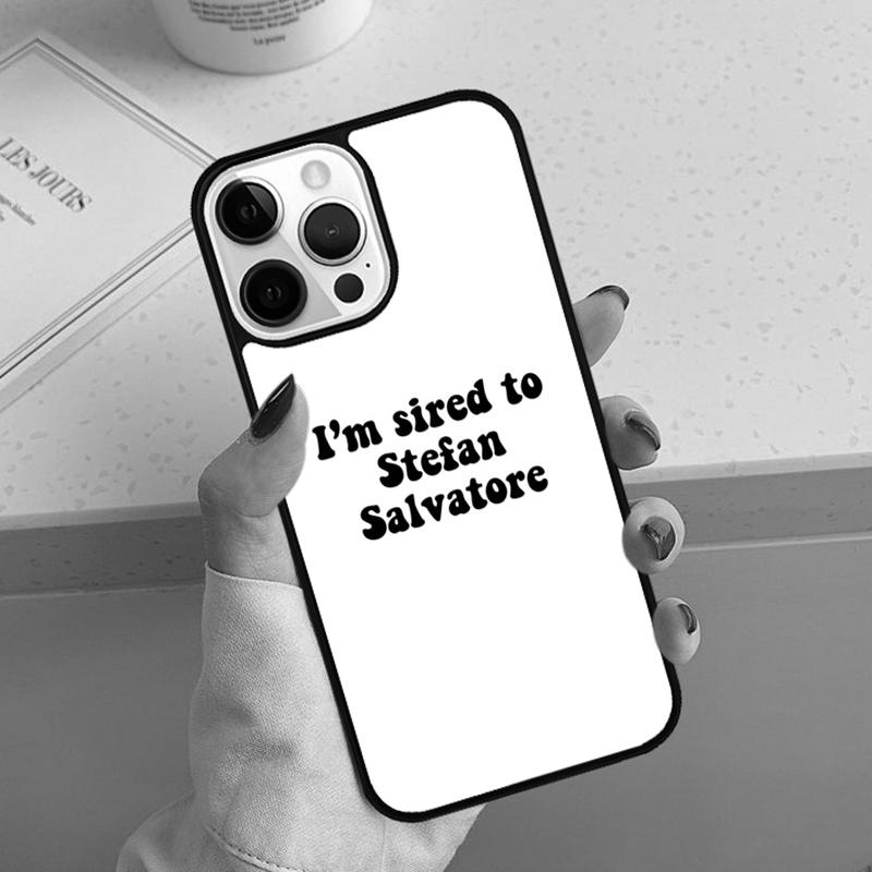 

Vampire Diaries Stefan Salvatore Phone Case For iPhone 17 Air 11 12 13 14 15 16 Pro Max Cover For iPhone 17 Air Max Plus iPhone 11pro max