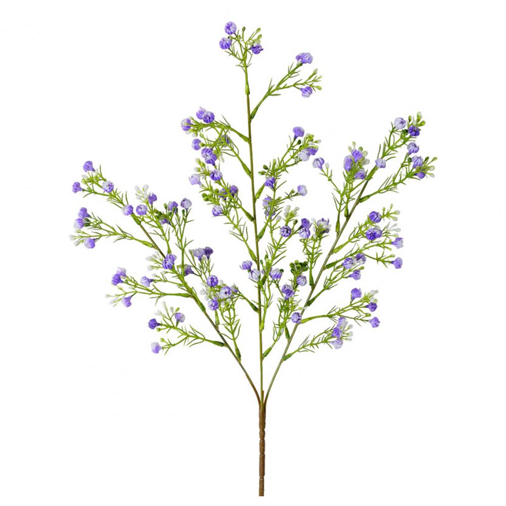 Artificial Babysbreath Flower 3 Fork 93 Head Home Table Centerpiece Wedding Faux Flower Branch Floral Arrangement Decor