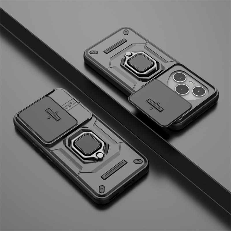 Push Window Case For Honor 400 Pro Anti-knock Ring Holder Magnetic Cover For Honor 400 Pro 400 Lite Case For Honor 400 Pro Case