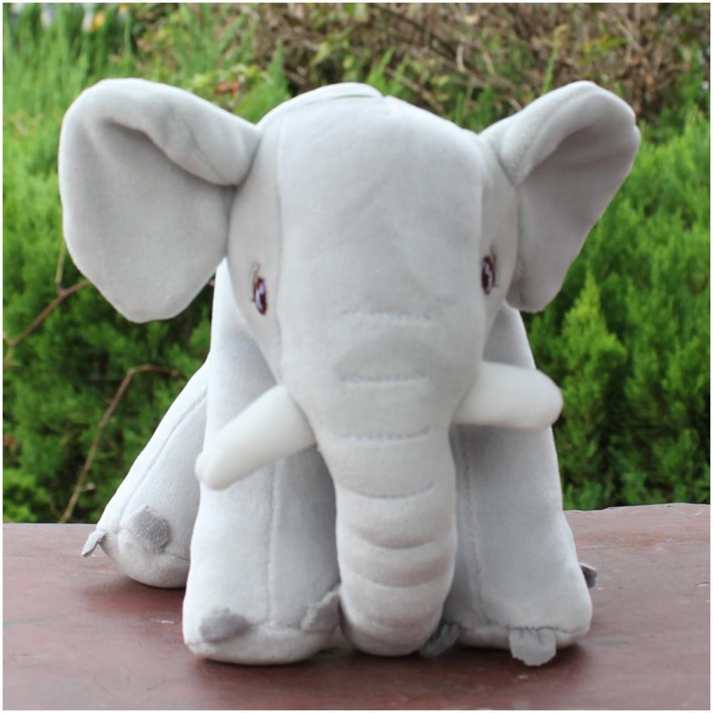New Cute Elephant Plush Toy 20Cm - Soft Stuffed Animal Doll With Hanging Rope, Window Decoration, Gift For Birthday Christmas