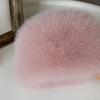 Fashion Fluffy Fur Bucket Hat Warm Furry Panama Cap Ear Protection Soft Mongolian Cap Winter