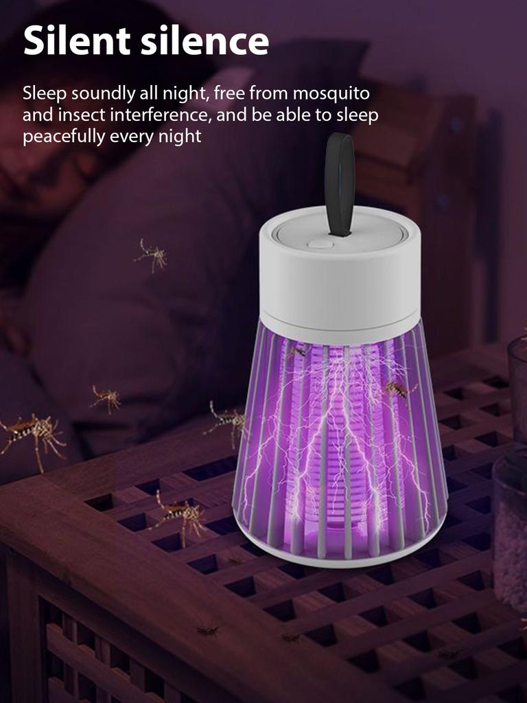 Electric Shock Mosquito Killer Lamp USB 5V Fly Trap Zapper Insect Killer Repellent Bedroom Outdoor Anti Mosquito Trap