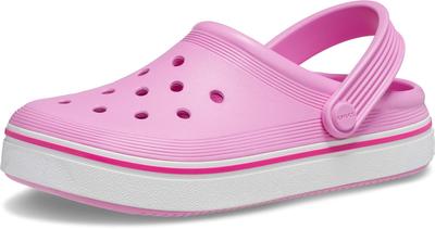 Crocs Kids Off Court Clog Taffy 20cm Sandals, Pink,