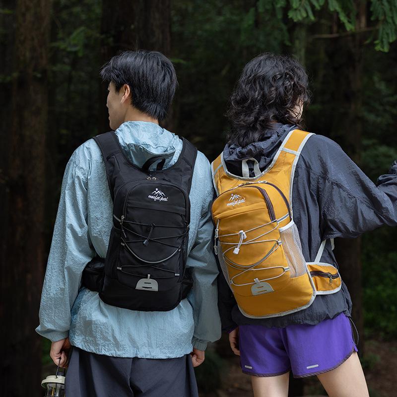 Schoolbag Men's and Women's Outdoor Sports Bag Large Capacity Lightweight Leisure Cycling Bag Trend Breathable Portable Hiking Hiking Bag