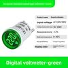 Digital AC Voltmeter Indicator, Digital Voltmeter, No Wiring Required, Euro Plug, Voltage Measurement RangeAC220V/230V