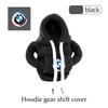 Hoodie Car Gear Shift Knob Cover Gearshift Interior Decor Hoodie For BMW E36 E39 E87 E60 E46 E53 E90 F10 F20 F25 F30 X3 X5 npdf01