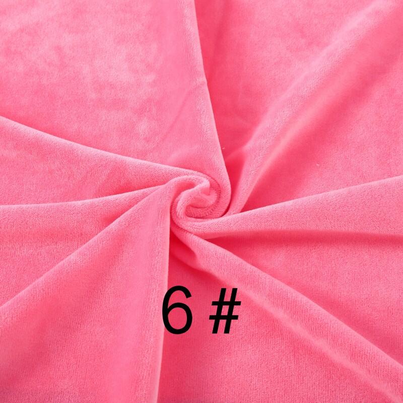 New 50x50cm Doll Skin Fabric Factory Special Skin Color Fabric Crystal Super Soft Short Plush Fabric 20 Color DIY Handmade Cloth