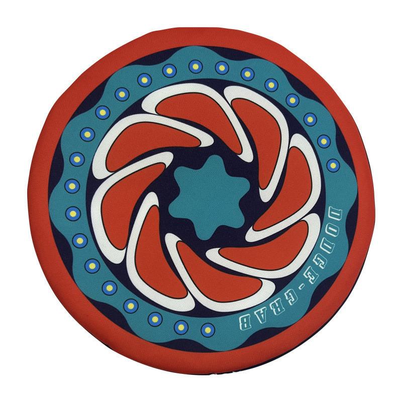 Eva Soft Frisbee Disc For Outdoor Activities Fabric Flying Disc Toy For Children School Playground