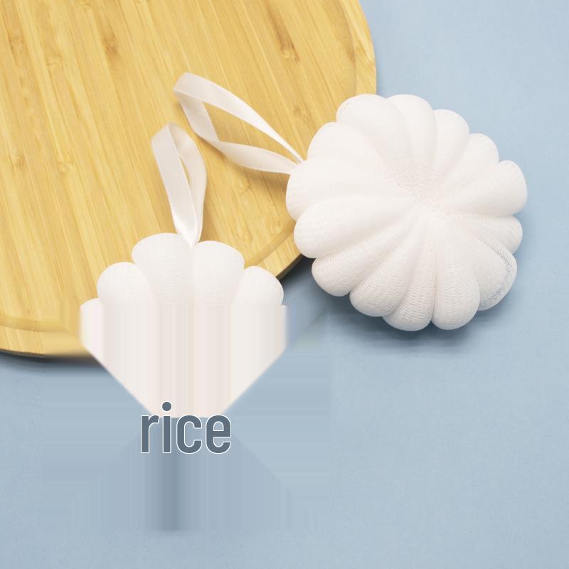 50g Non-Dispersing Soft Bath Flower: Large Foaming Exfoliating Scrubber