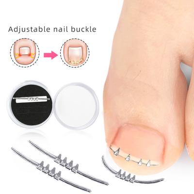 Herramientas correctoras de uñas encarnadas, recuperación de pedicura, tratamiento profesional de uñas de los pies, herramienta para el cuidado de los pies