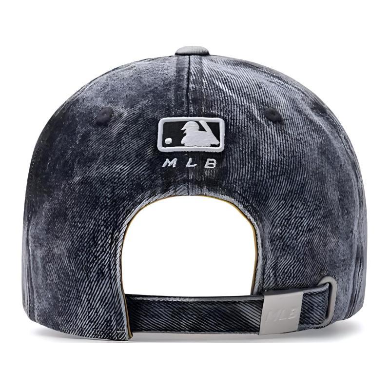 MLB Cotton Baseball Caps Unisex Dark Gray Fashion 3ACPVV45N-07CGS