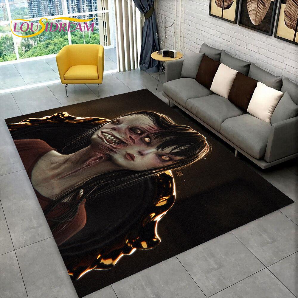 

Junji Ito Tomie Kawakami Ghost Area Rug Large,Carpet Rug for Living Room Bedroom Sofa Doormat Decoration,Non-slip Floor Mat 3D 40x60cm(15x23in)