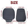 SEAMETAL Car Seat Cover with Backrest PU Leather Auto Seat Protector Universal for Sedan Suv Truck