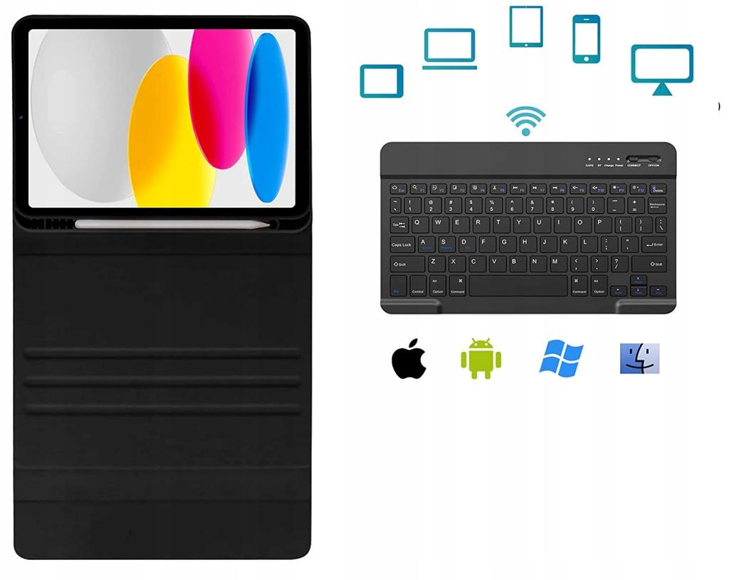 Case and keyboard for Apple iPad 10.9 10 GEN 2022 / iPad 11 A16 11GEN 2025
