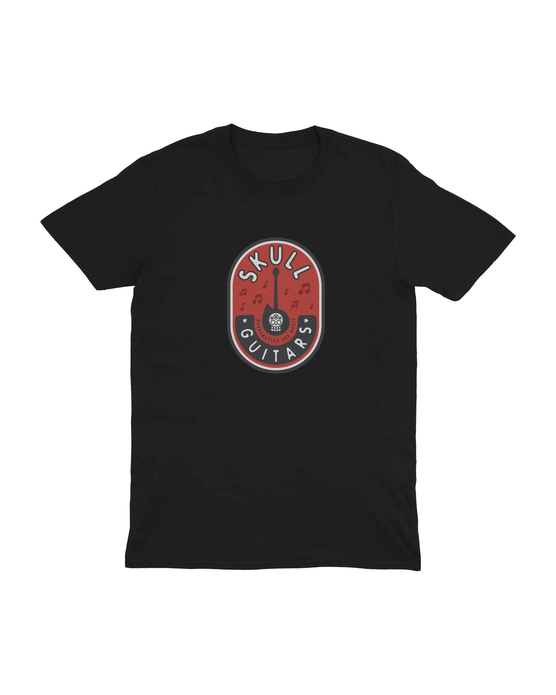 

Skull Guitars Retro Rockabilly T-Shirt Men Women Vintage Music Badge Graphic Cotton Short Sleeve Streetwear Casual Unisex Tee 5XL різнокольоровий