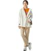 New Balance Jacket Women's Beige Yellow (Unisex) Jackets AWJ21313 MS