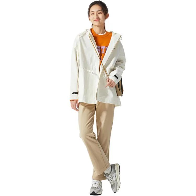 New Balance Jacket Women's Beige Yellow (Unisex) Jackets AWJ21313 MS